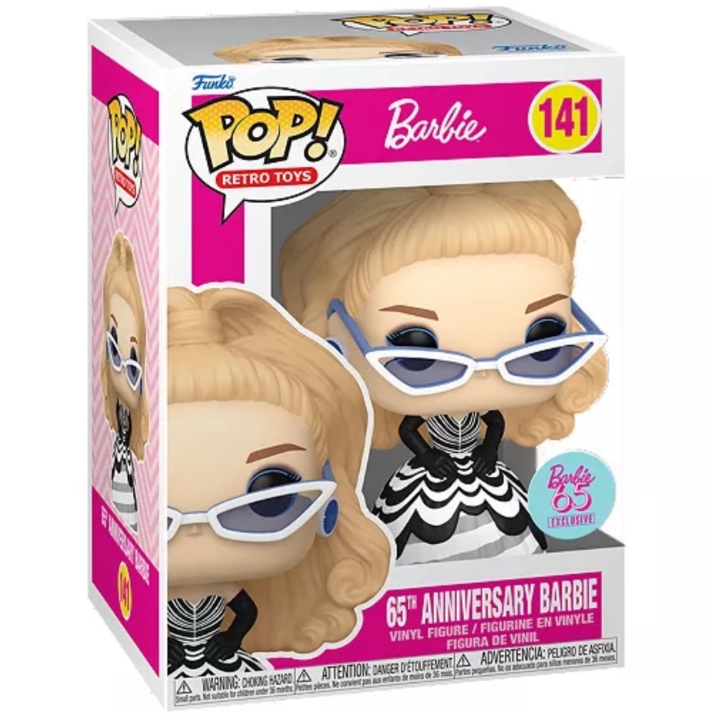 FUNKO Pop Retro Toys: Barbie 65th Anniversary Barbie Vinyl Figure